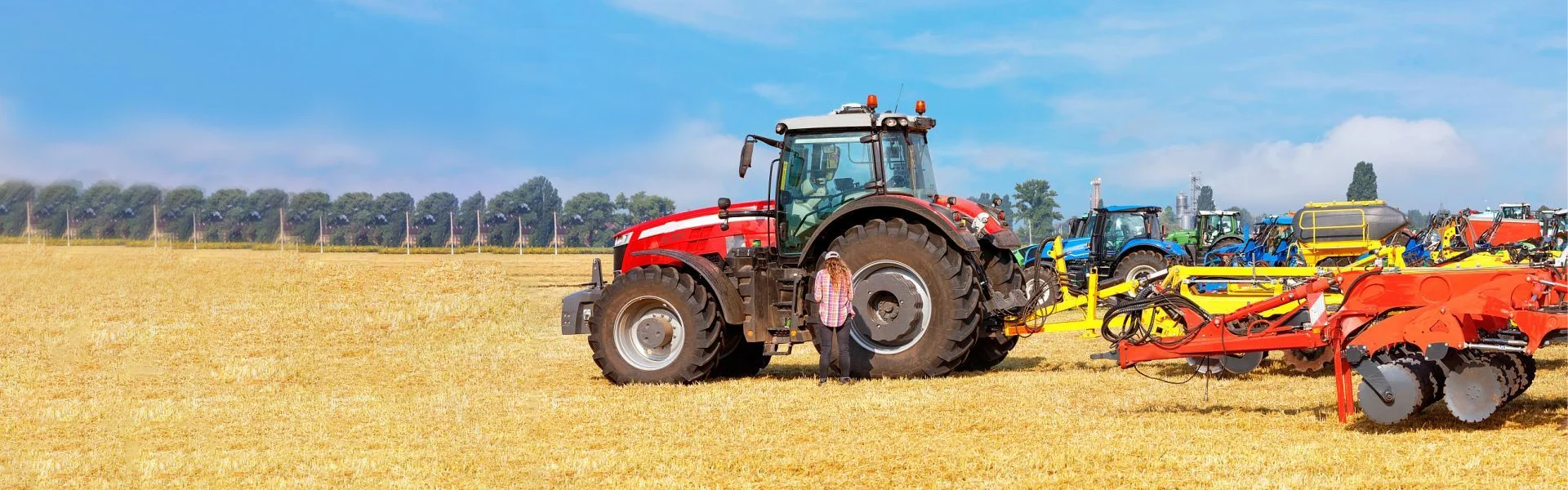 Acessórios para tratores agrícolas