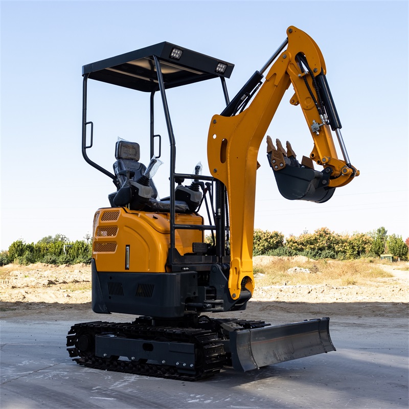 Construção e manutenção de mini escavadeiras