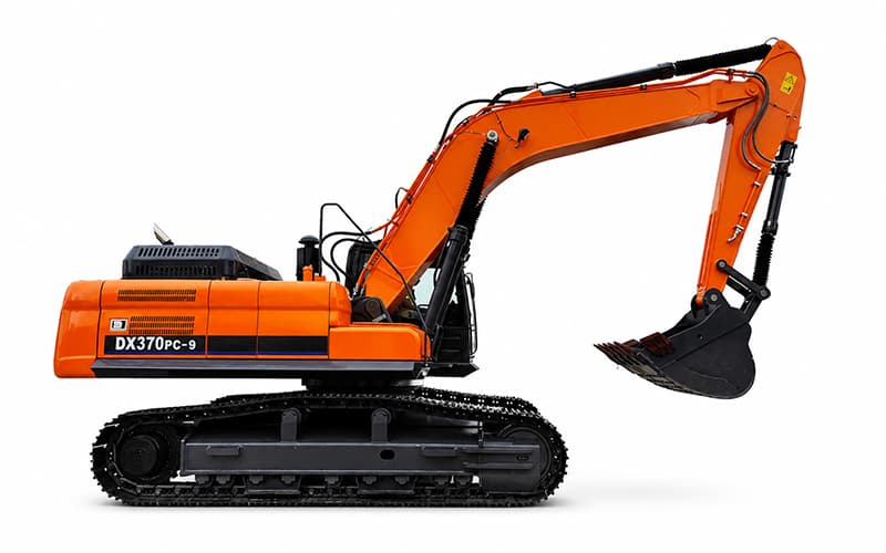 Escavadeira de esteira DX370PC-9 de 35,6 toneladas