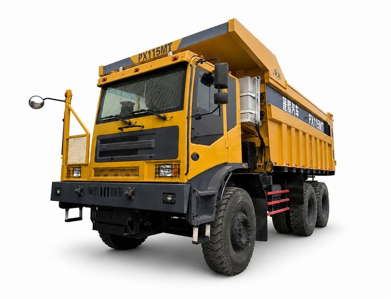 Caminhão basculante de mineração off-road PX115 de 80 toneladas